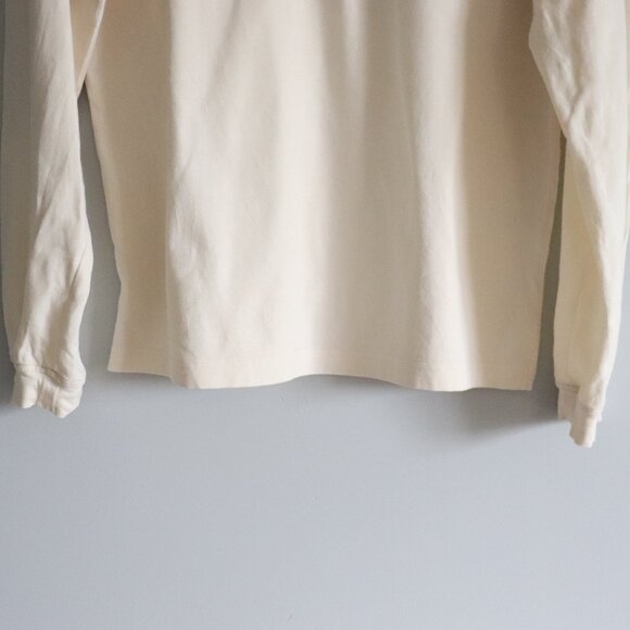 BTS Women White Small/Med Stretch Melting Butter‎ Pyjama Long Sleeve Polo Top - Picture 7 of 12